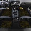 Personalized Richmond Tigers Polynesian Car Mats Tribal Chest and Sleeve Tattoo Heritage Warrior