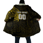 Personalized Richmond Tigers Polynesian Cloak Tribal Chest and Sleeve Tattoo Heritage Warrior