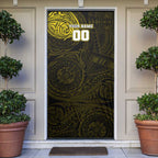 Personalized Richmond Tigers Polynesian Door Cover Tribal Chest and Sleeve Tattoo Heritage Warrior