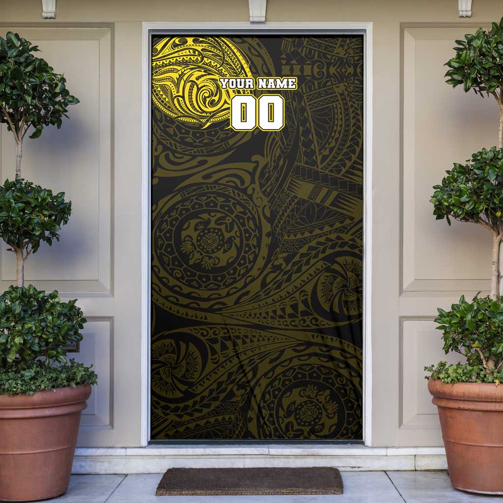 Personalized Richmond Tigers Polynesian Door Cover Tribal Chest and Sleeve Tattoo Heritage Warrior