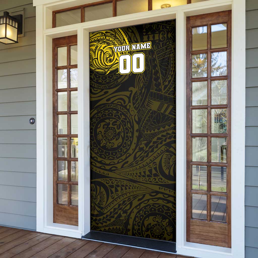 Personalized Richmond Tigers Polynesian Door Cover Tribal Chest and Sleeve Tattoo Heritage Warrior