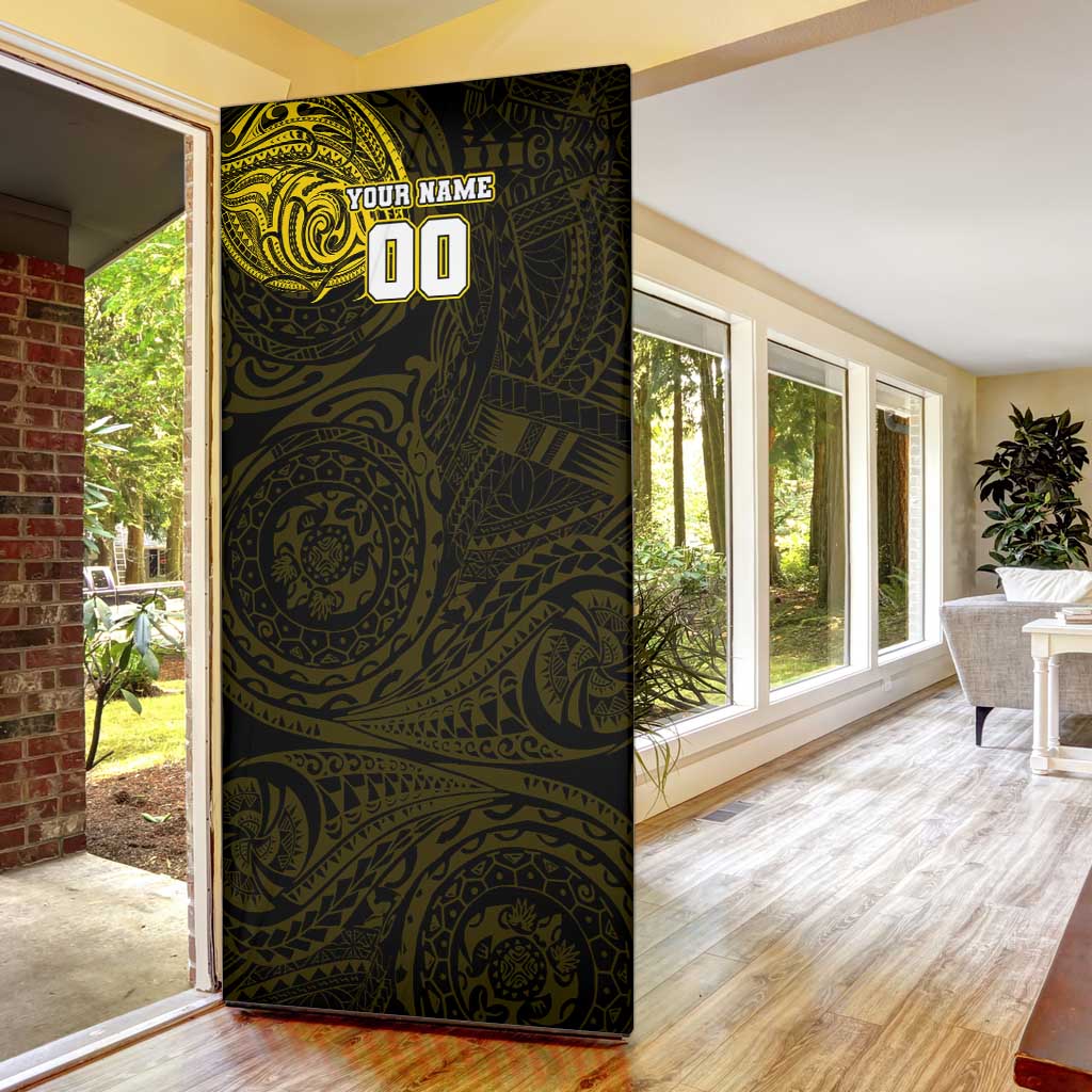 Personalized Richmond Tigers Polynesian Door Cover Tribal Chest and Sleeve Tattoo Heritage Warrior