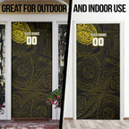 Personalized Richmond Tigers Polynesian Door Cover Tribal Chest and Sleeve Tattoo Heritage Warrior