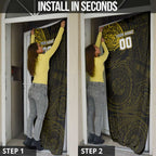Personalized Richmond Tigers Polynesian Door Cover Tribal Chest and Sleeve Tattoo Heritage Warrior