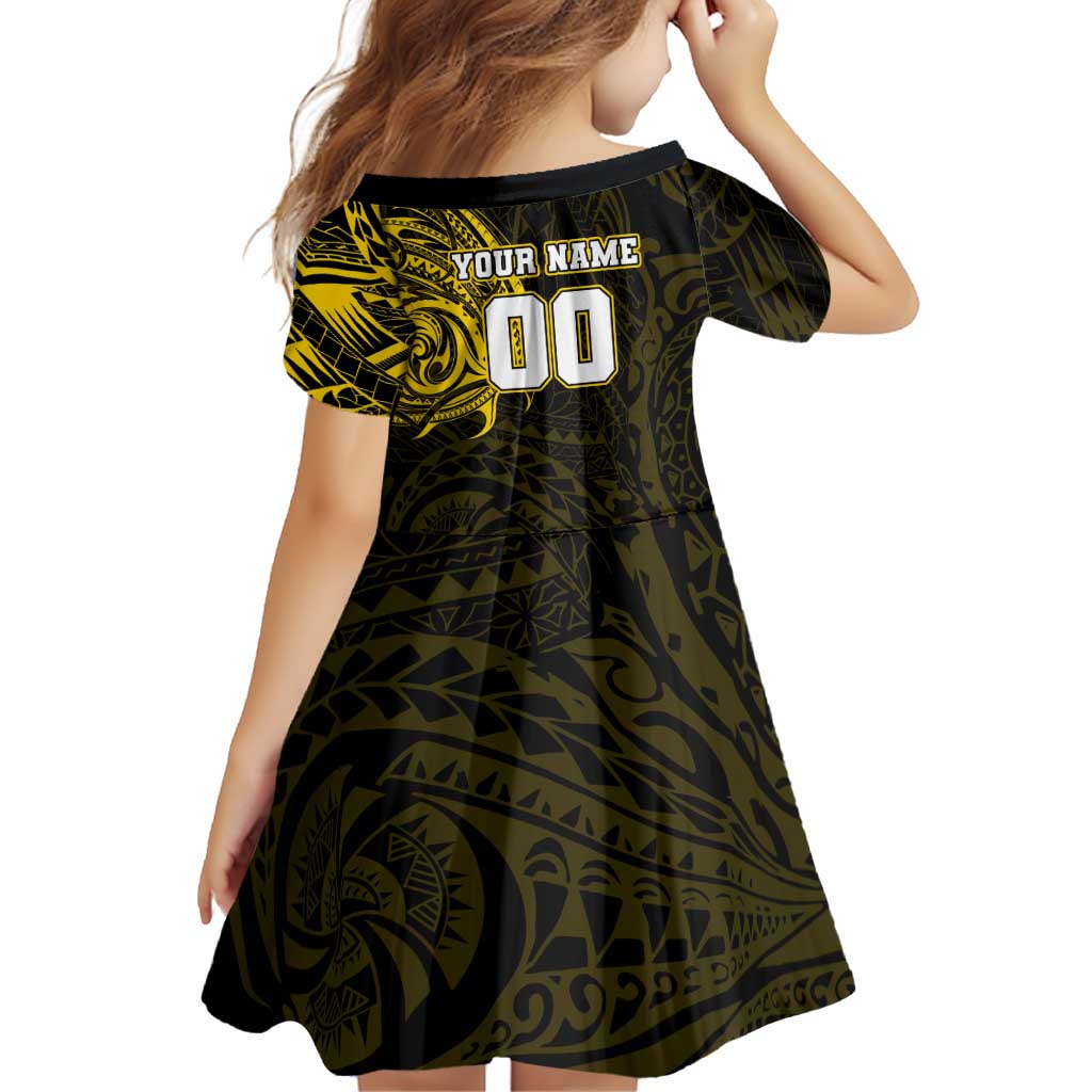 Personalized Richmond Tigers Polynesian Family Matching Mermaid Dress and Hawaiian Shirt Tribal Chest and Sleeve Tattoo Heritage Warrior