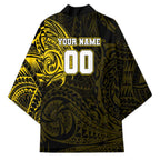Personalized Richmond Tigers Polynesian Kimono Tribal Chest and Sleeve Tattoo Heritage Warrior