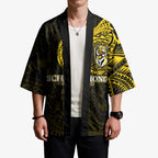 Personalized Richmond Tigers Polynesian Kimono Tribal Chest and Sleeve Tattoo Heritage Warrior