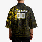 Personalized Richmond Tigers Polynesian Kimono Tribal Chest and Sleeve Tattoo Heritage Warrior