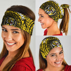 Personalized Richmond Tigers Polynesian Neck Gaiter Tribal Chest and Sleeve Tattoo Heritage Warrior