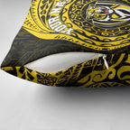 Personalized Richmond Tigers Polynesian Pillow Cover Tribal Chest and Sleeve Tattoo Heritage Warrior