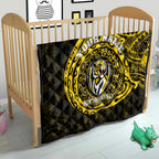 Personalized Richmond Tigers Polynesian Quilt Tribal Chest and Sleeve Tattoo Heritage Warrior