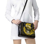 Personalized Richmond Tigers Polynesian Shoulder Handbag Tribal Chest and Sleeve Tattoo Heritage Warrior