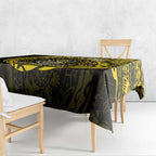 Personalized Richmond Tigers Polynesian Tablecloth Tribal Chest and Sleeve Tattoo Heritage Warrior