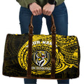 Personalized Richmond Tigers Polynesian Travel Bag Tribal Chest and Sleeve Tattoo Heritage Warrior