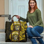 Personalized Richmond Tigers Polynesian Travel Bag Tribal Chest and Sleeve Tattoo Heritage Warrior