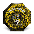 Personalized Richmond Tigers Polynesian Umbrella Tribal Chest and Sleeve Tattoo Heritage Warrior