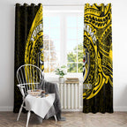 Personalized Richmond Tigers Polynesian Window Curtain Tribal Chest and Sleeve Tattoo Heritage Warrior
