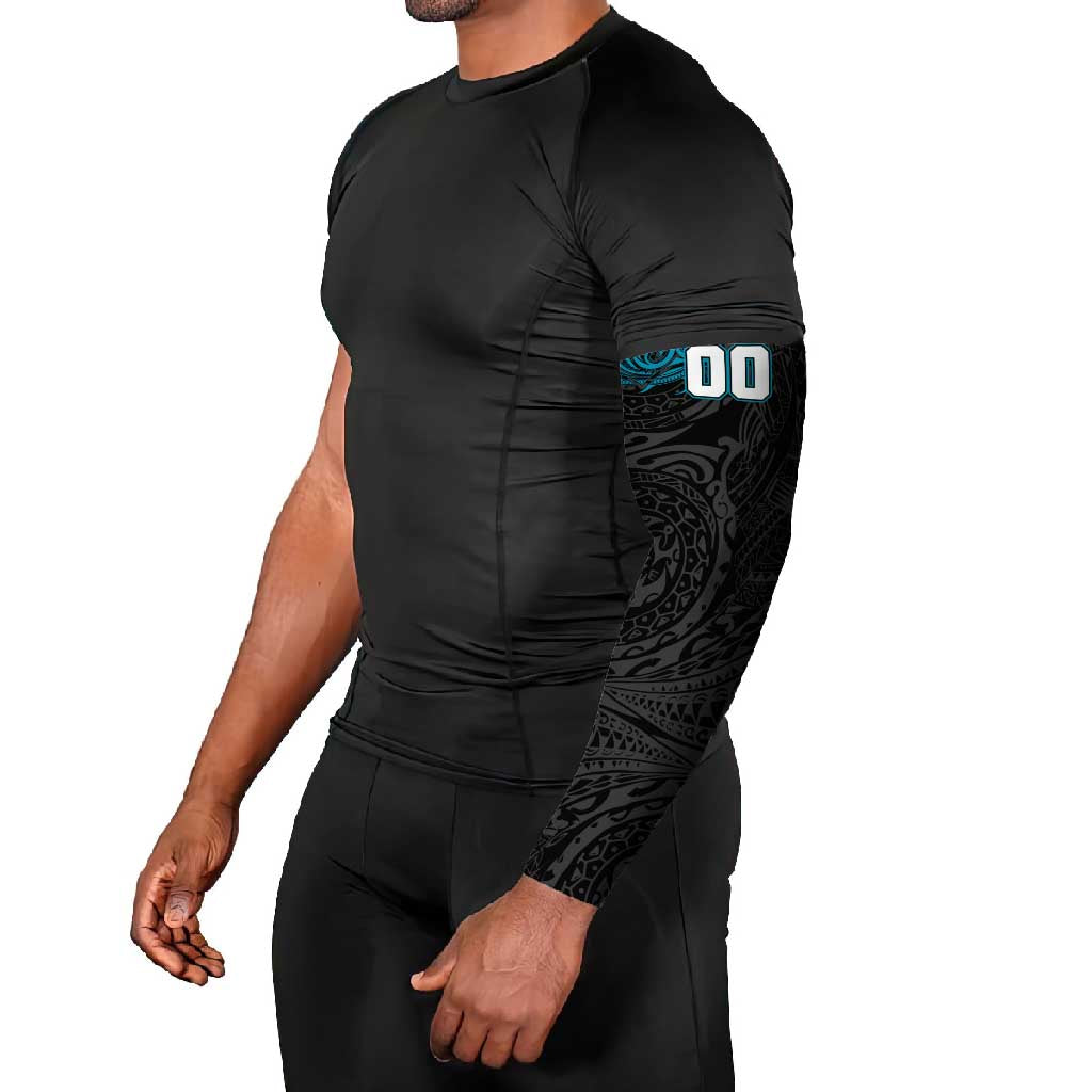 Personalized Port Adelaide Power Polynesian Arm Sleeves Tribal Chest and Sleeve Tattoo Heritage Warrior