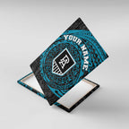 Personalized Port Adelaide Power Polynesian Canvas Wall Art Tribal Chest and Sleeve Tattoo Heritage Warrior