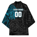 Personalized Port Adelaide Power Polynesian Kimono Tribal Chest and Sleeve Tattoo Heritage Warrior