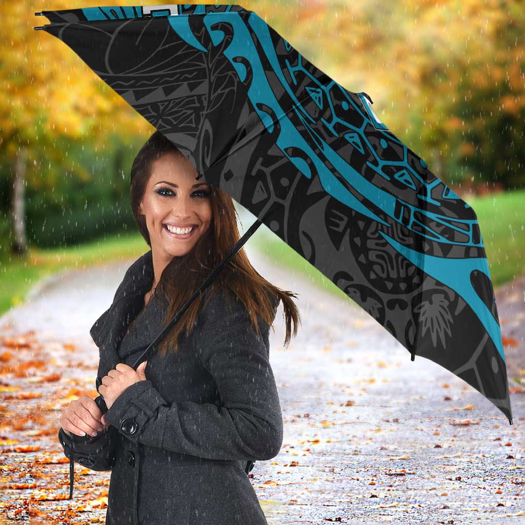 Personalized Port Adelaide Power Polynesian Umbrella Tribal Chest and Sleeve Tattoo Heritage Warrior