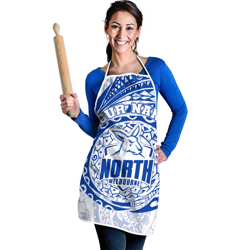 Personalized North Melbourne Kangaroos Polynesian Apron Tribal Chest and Sleeve Tattoo Heritage Warrior