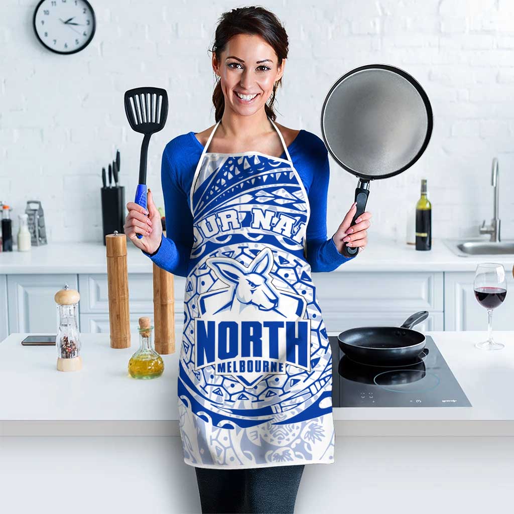 Personalized North Melbourne Kangaroos Polynesian Apron Tribal Chest and Sleeve Tattoo Heritage Warrior