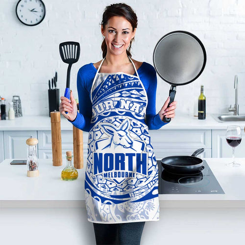 Personalized North Melbourne Kangaroos Polynesian Apron Tribal Chest and Sleeve Tattoo Heritage Warrior