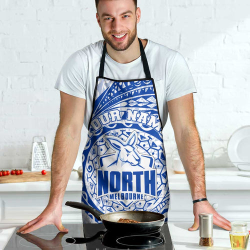 Personalized North Melbourne Kangaroos Polynesian Apron Tribal Chest and Sleeve Tattoo Heritage Warrior
