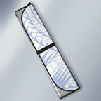 Personalized North Melbourne Kangaroos Polynesian Auto Sun Shade Tribal Chest and Sleeve Tattoo Heritage Warrior