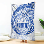 Personalized North Melbourne Kangaroos Polynesian Blanket Tribal Chest and Sleeve Tattoo Heritage Warrior
