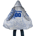 Personalized North Melbourne Kangaroos Polynesian Cloak Tribal Chest and Sleeve Tattoo Heritage Warrior