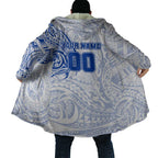 Personalized North Melbourne Kangaroos Polynesian Cloak Tribal Chest and Sleeve Tattoo Heritage Warrior