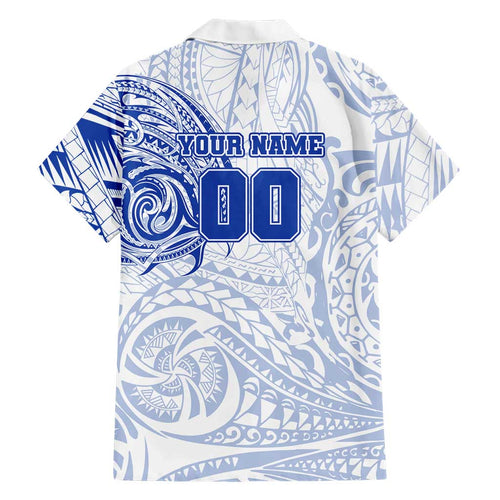 Personalized North Melbourne Kangaroos Polynesian Family Matching Off Shoulder Maxi Dress and Hawaiian Shirt Tribal Chest and Sleeve Tattoo Heritage Warrior