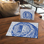 Personalized North Melbourne Kangaroos Polynesian Puzzle Tribal Chest and Sleeve Tattoo Heritage Warrior