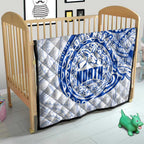 Personalized North Melbourne Kangaroos Polynesian Quilt Tribal Chest and Sleeve Tattoo Heritage Warrior