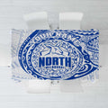Personalized North Melbourne Kangaroos Polynesian Tablecloth Tribal Chest and Sleeve Tattoo Heritage Warrior
