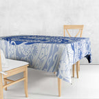Personalized North Melbourne Kangaroos Polynesian Tablecloth Tribal Chest and Sleeve Tattoo Heritage Warrior