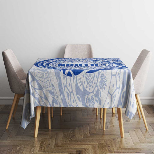 Personalized North Melbourne Kangaroos Polynesian Tablecloth Tribal Chest and Sleeve Tattoo Heritage Warrior