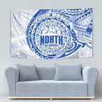 Personalized North Melbourne Kangaroos Polynesian Tapestry Tribal Chest and Sleeve Tattoo Heritage Warrior