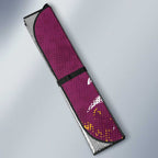 Personalized Brisbane Broncos Rugby Auto Sun Shade Urban Street Graffiti Style - Distressed Splatter Elements