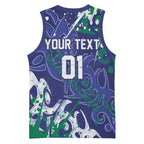 Personalized New Zealand Warriors Rugby Basketball Jersey Urban Street Graffiti Style - Distressed Splatter Elements
