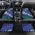 Personalized New Zealand Warriors Rugby Car Mats Urban Street Graffiti Style - Distressed Splatter Elements