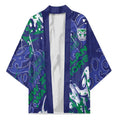 Personalized New Zealand Warriors Rugby Kimono Urban Street Graffiti Style - Distressed Splatter Elements
