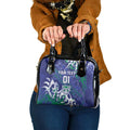Personalized New Zealand Warriors Rugby Shoulder Handbag Urban Street Graffiti Style - Distressed Splatter Elements