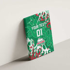 Personalized South Sydney Rabbitohs Rugby Canvas Wall Art Urban Street Graffiti Style - Distressed Splatter Elements
