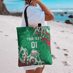 Personalized South Sydney Rabbitohs Rugby Tote Bag Urban Street Graffiti Style - Distressed Splatter Elements