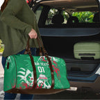 Personalized South Sydney Rabbitohs Rugby Travel Bag Urban Street Graffiti Style - Distressed Splatter Elements
