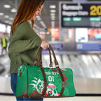 Personalized South Sydney Rabbitohs Rugby Travel Bag Urban Street Graffiti Style - Distressed Splatter Elements