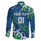 Personalized Canberra Raiders Rugby Family Matching Tank Maxi Dress and Hawaiian Shirt Urban Street Graffiti Style - Distressed Splatter Elements